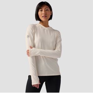 Backcountry Women’s Tahoe Sun Hoodie Small Fog Cream